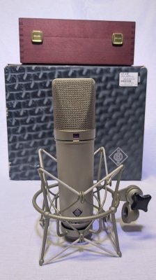 Store Special Product - Neumann - U 87 Ai Set Large Diaphragm Condenser Microphone - Nickel